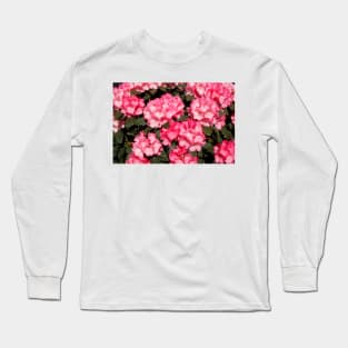 Pink Rhododendron Flower, Close-Up, Germany Long Sleeve T-Shirt